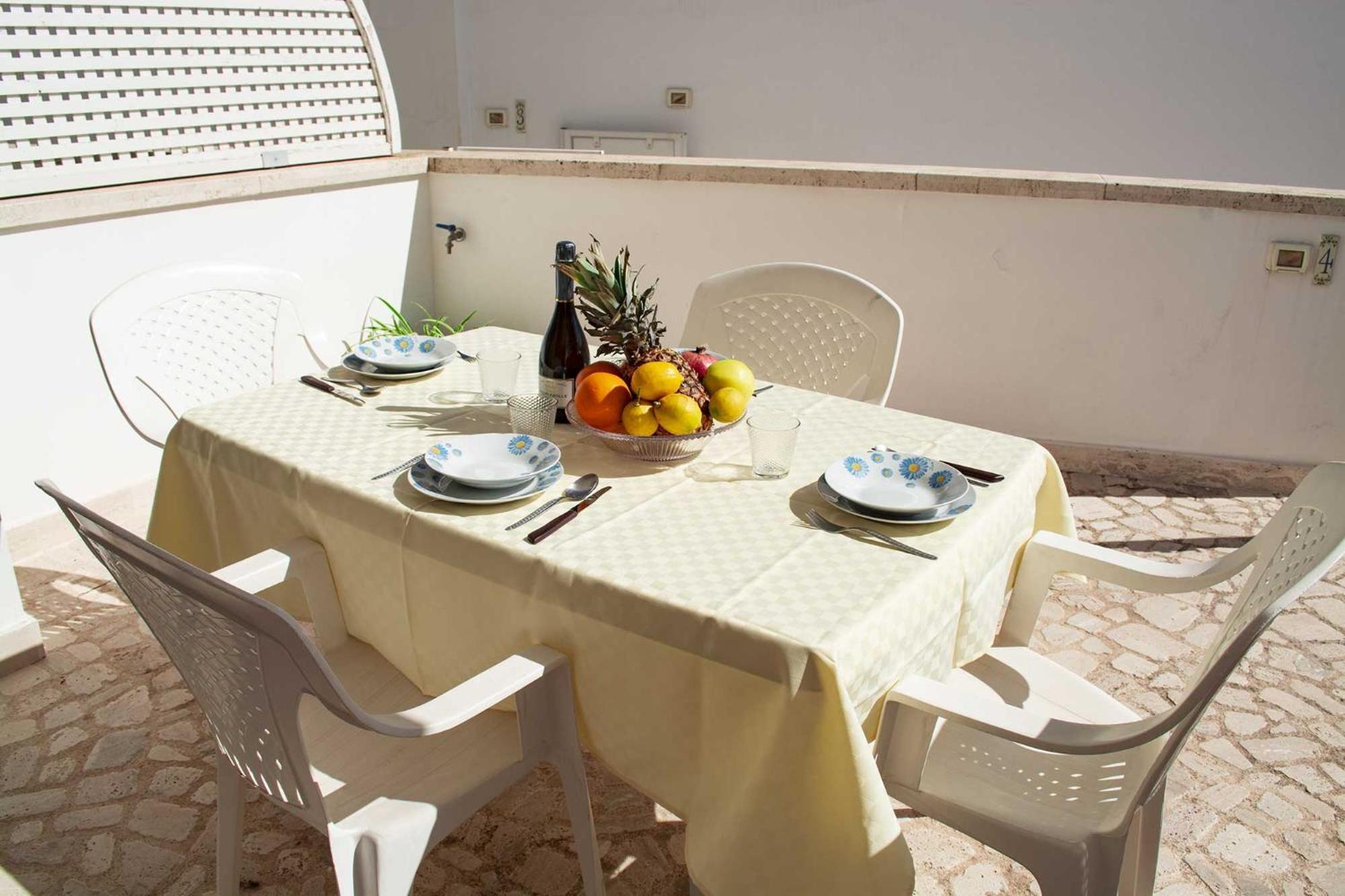 Appartamenti In Via Schipa Pescoluse Marina Di Pescoluse Bagian luar foto